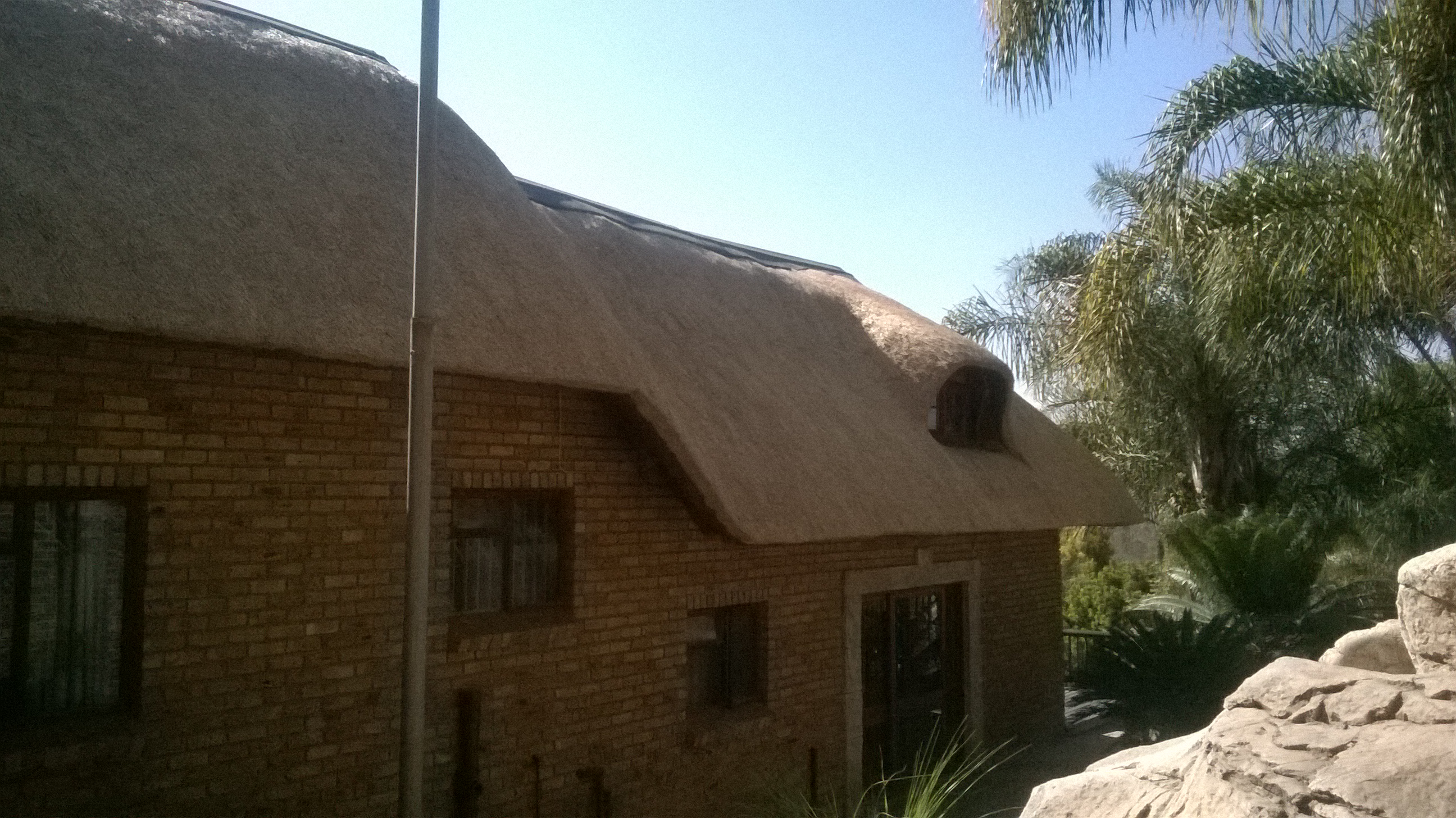 thatching roofs